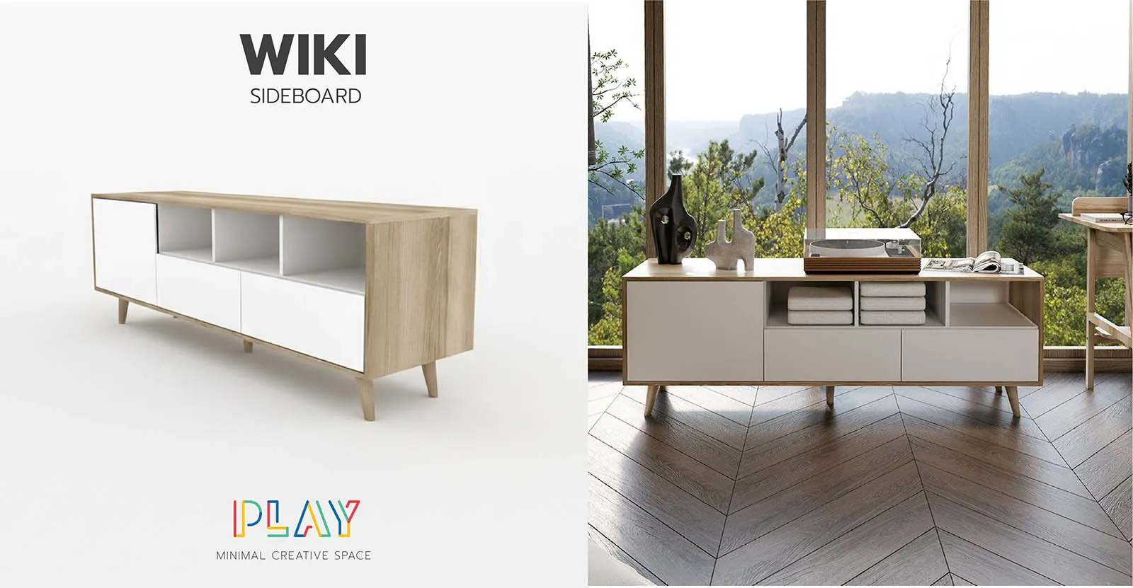 ไซด์บอร์ด 160 สีขาว-ลินเบิร์ก WIKI